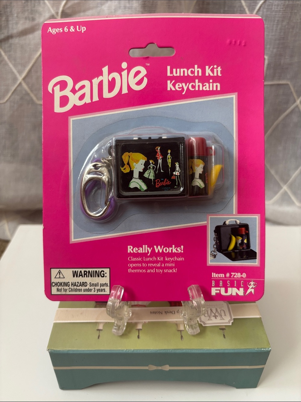 1999 Barbie Lunch Kit Keychain—by Basic Fun
Item #728-0